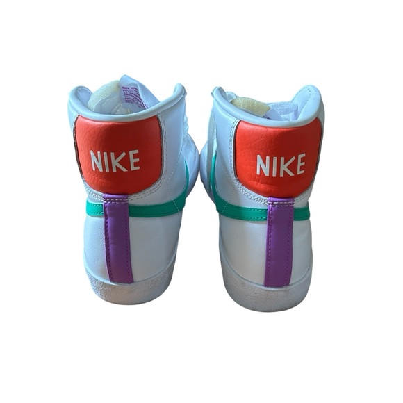 Nike Blazer Mid 77 Women's Multicolor High-Top Sneakers Size 8 - Picture 6 of 10